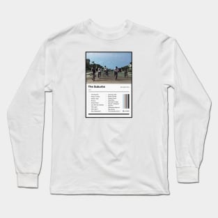 The Suburbs Tracklist Long Sleeve T-Shirt